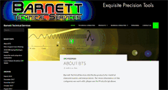 Desktop Screenshot of barnett-technical.com